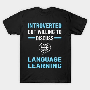 Introverted Language Learning T-Shirt